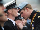 Prince Harry presents medals to Royal Navy's Iraq heroes