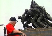 WWII Vets receive hero's welcome in DC
