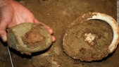 100,000-year-old art studio uncovered