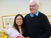 Subway stroke victim and nursing student who saved him reunited