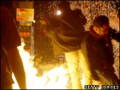 Iranians show unity, spirit in festival of fire
