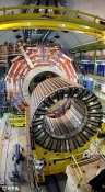 Scientists collide proton beams at a record high energy in search of elusive 'God particle'