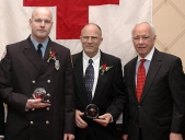 Firefighter and his father receive Red Cross hero awards