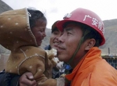 Woman, child dug out of rubble week after quake