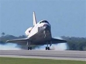 Space shuttle Atlantis finishes its final flight