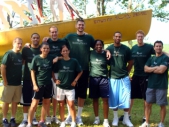 Star athletes join campers to play for peace