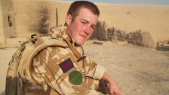 British soldier credits rosary beads with saving his life